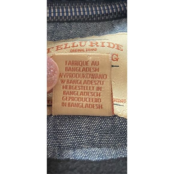 Tellu Ride Clothing Men's Blue Fleece Stand-Up Collar Quarter Zip Sweater XL - Picture 9 of 15